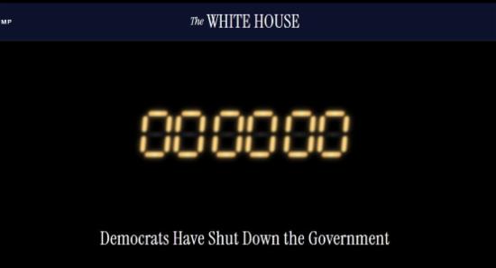 First US Federal Shutdown in Six Years Begins